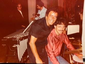 1978-79, Rehearsing with Tony Bennet in Miami